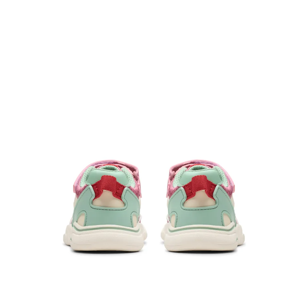 Clarks - FeatherPace T - Pink Multi - Shoes