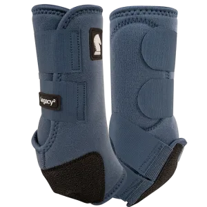 Classic Equine Legacy2 Hind Protective Boots- Dark Denim
