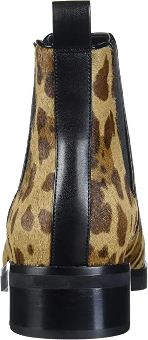 Cole Haan Women's Mara Grand Chls Boot Ankle, Ocelot Black Lthr, 7