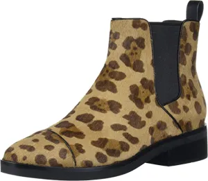 Cole Haan Women's Mara Grand Chls Boot Ankle, Ocelot Black Lthr, 7