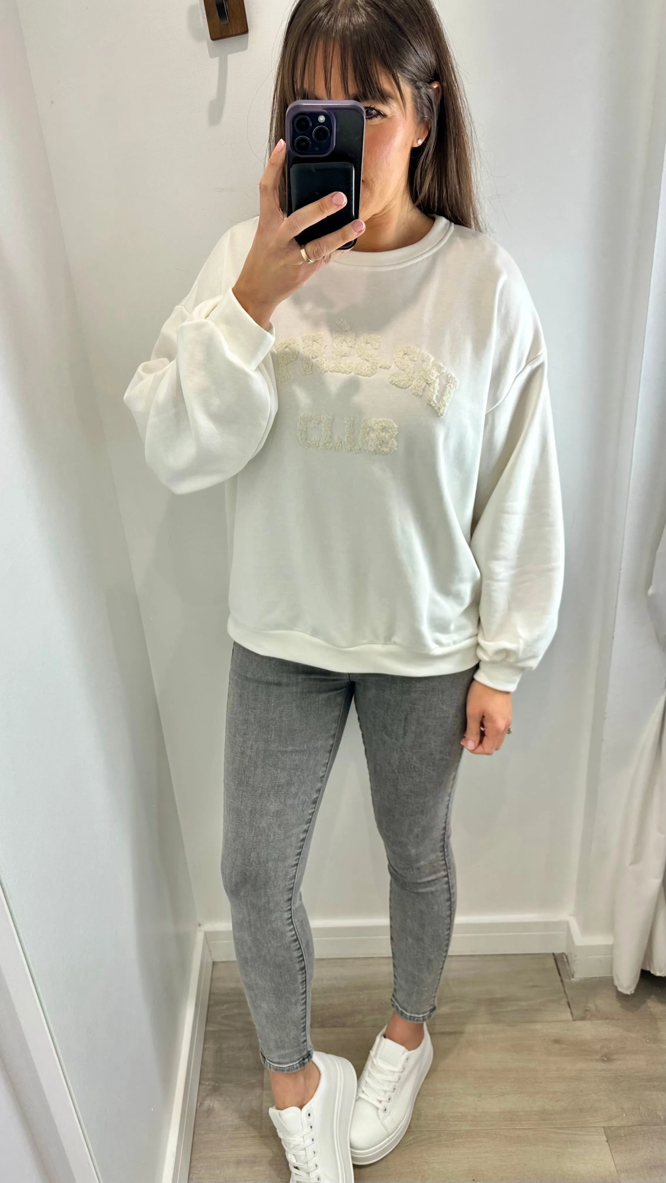CREAM APRES SKI CLUB SWEAT