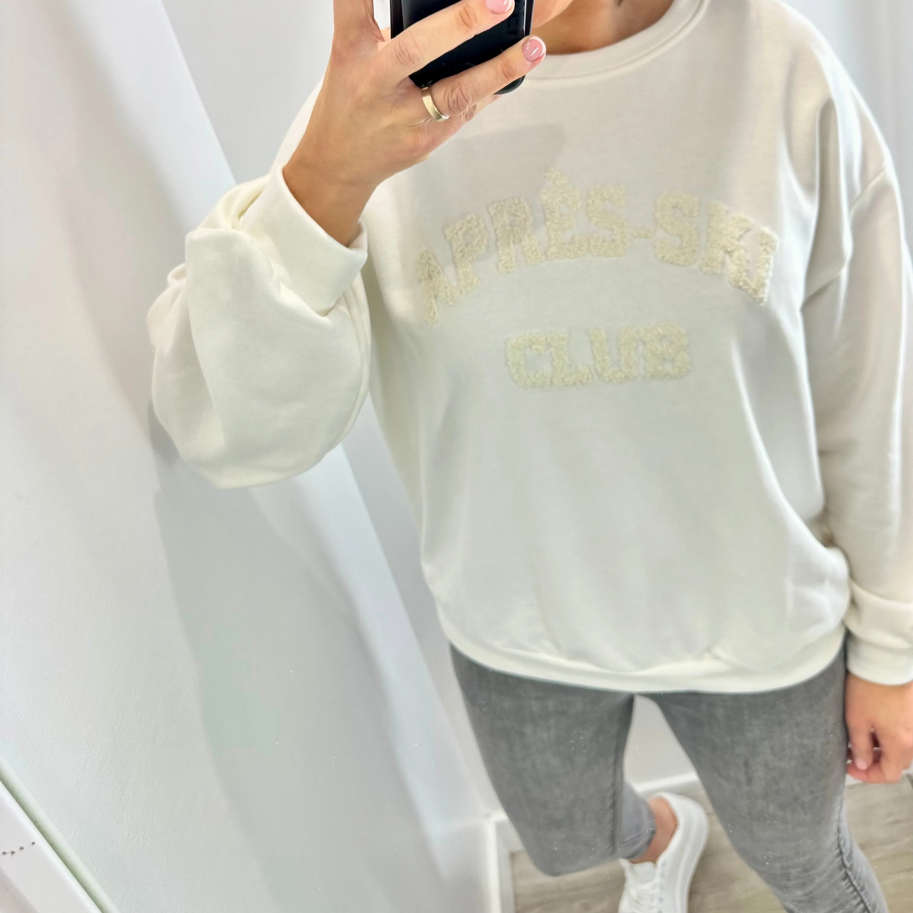 CREAM APRES SKI CLUB SWEAT