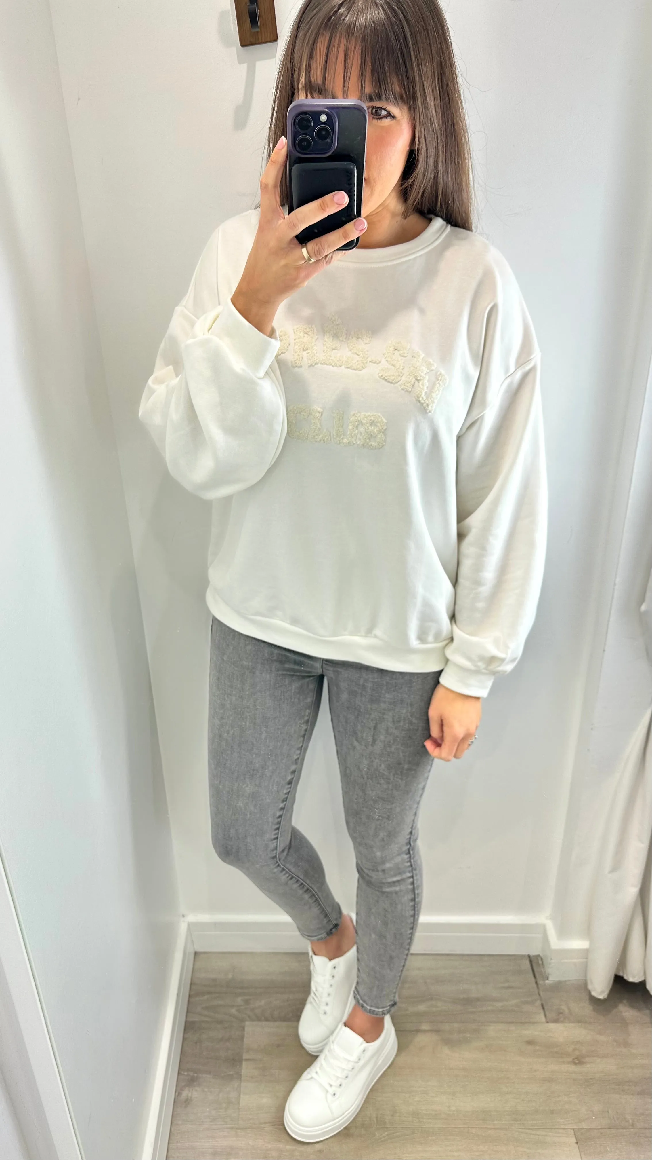 CREAM APRES SKI CLUB SWEAT