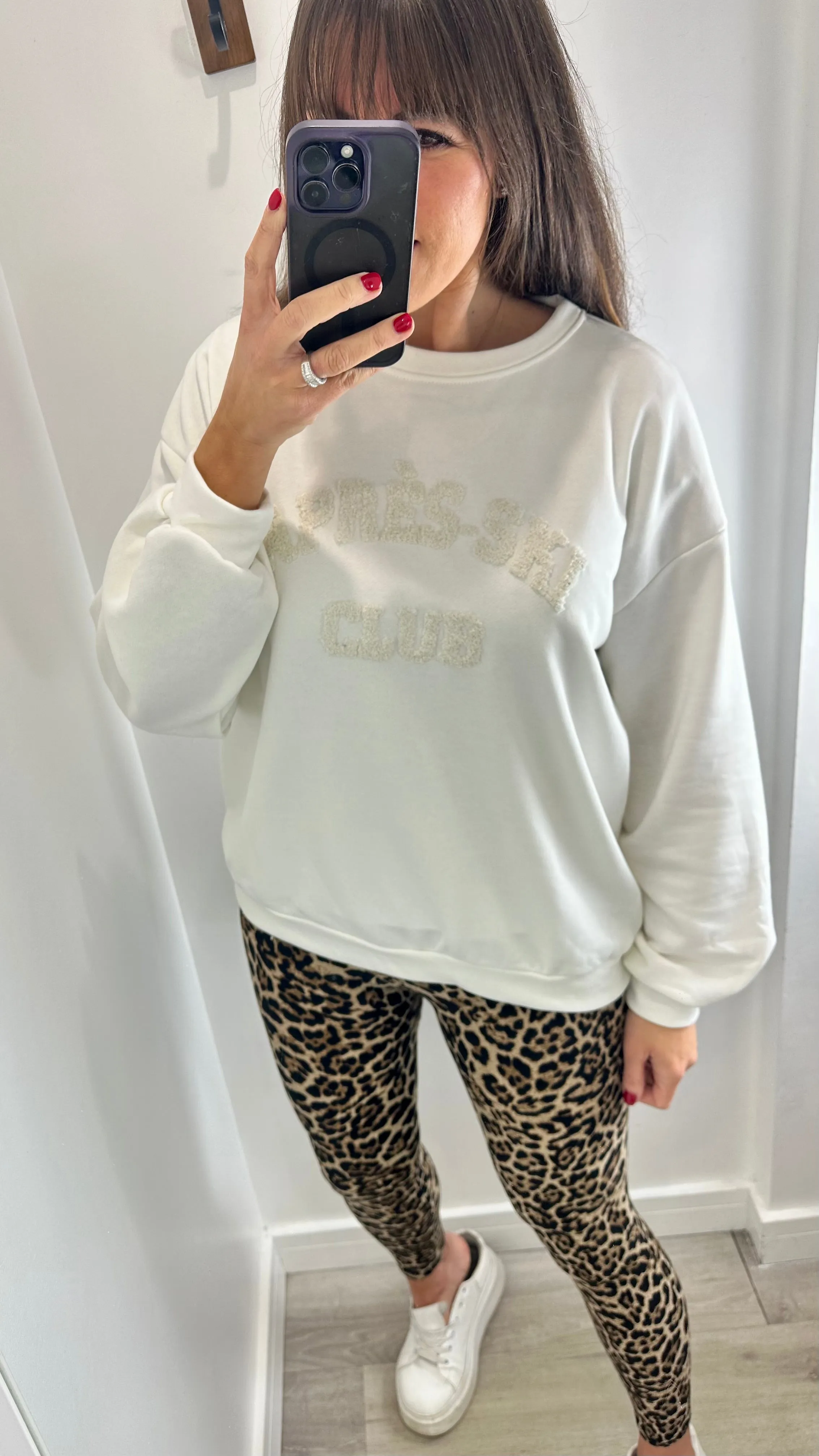 CREAM APRES SKI CLUB SWEAT