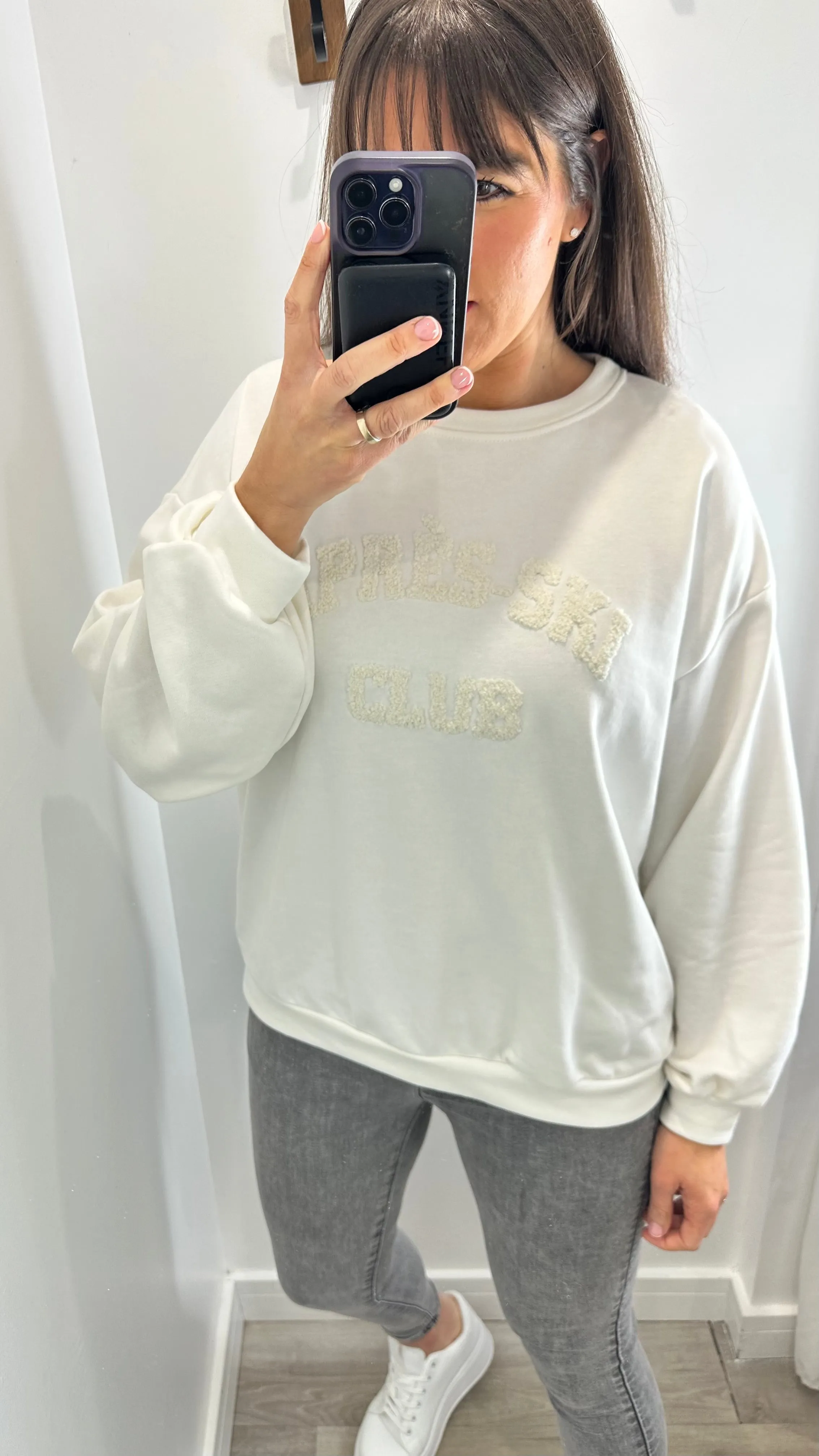 CREAM APRES SKI CLUB SWEAT