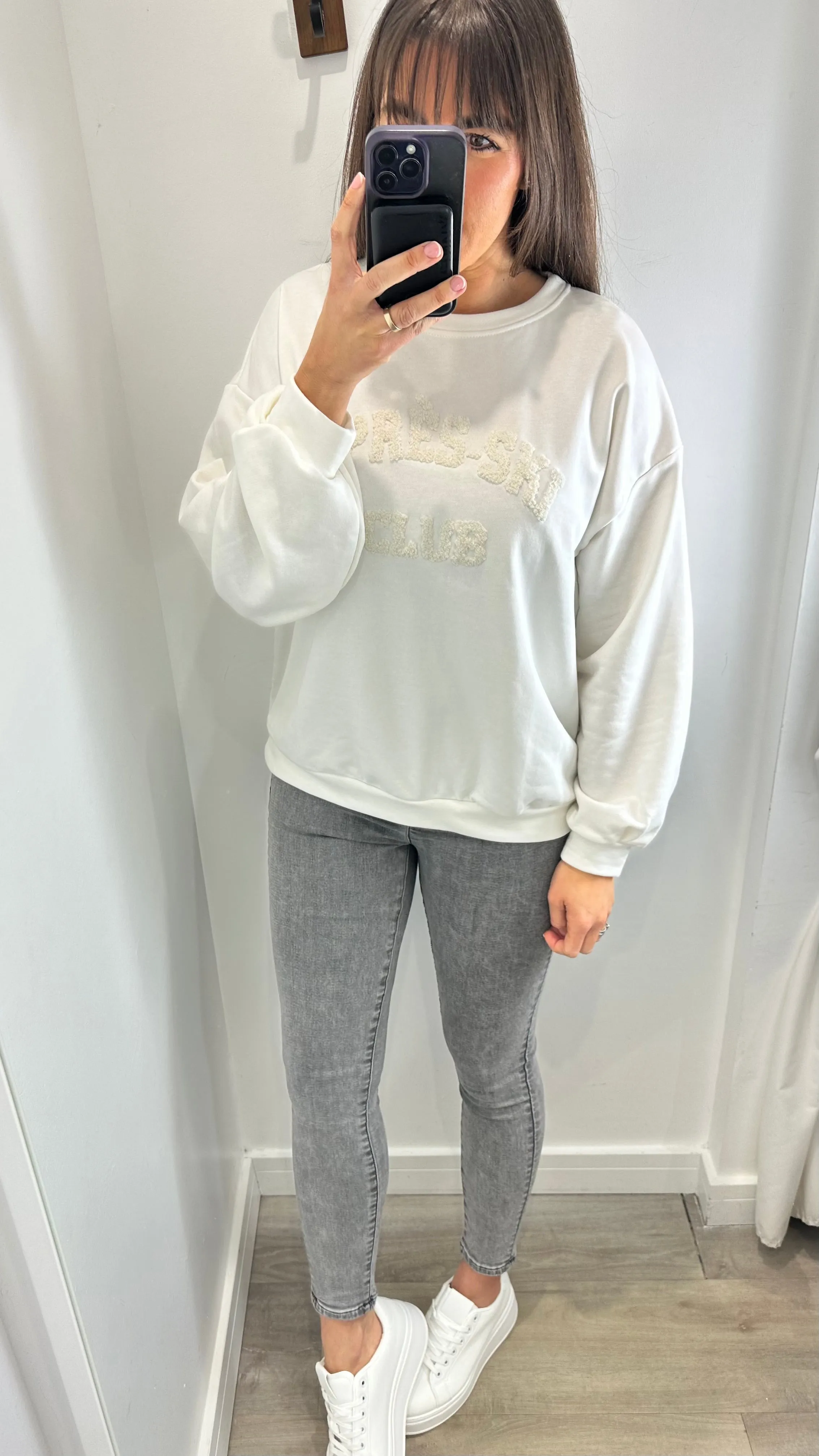 CREAM APRES SKI CLUB SWEAT