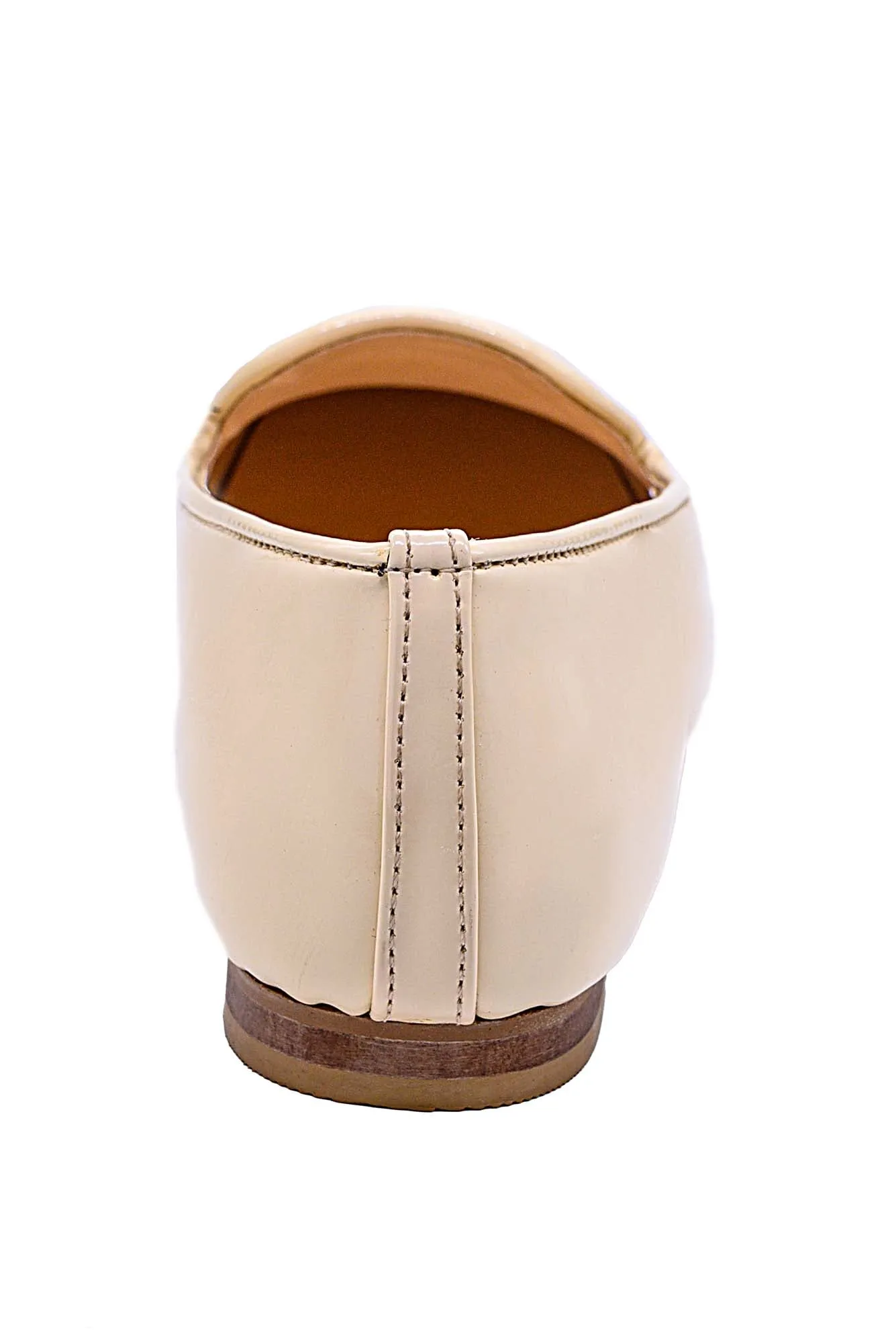 Cream Leather Loafer