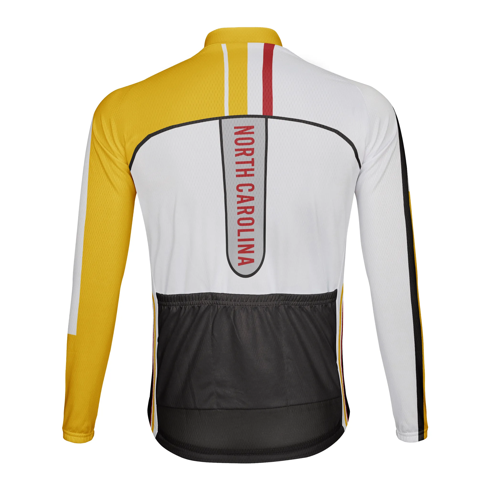 Customize North Carolina Men's Cycling Jersey Long Sleeve