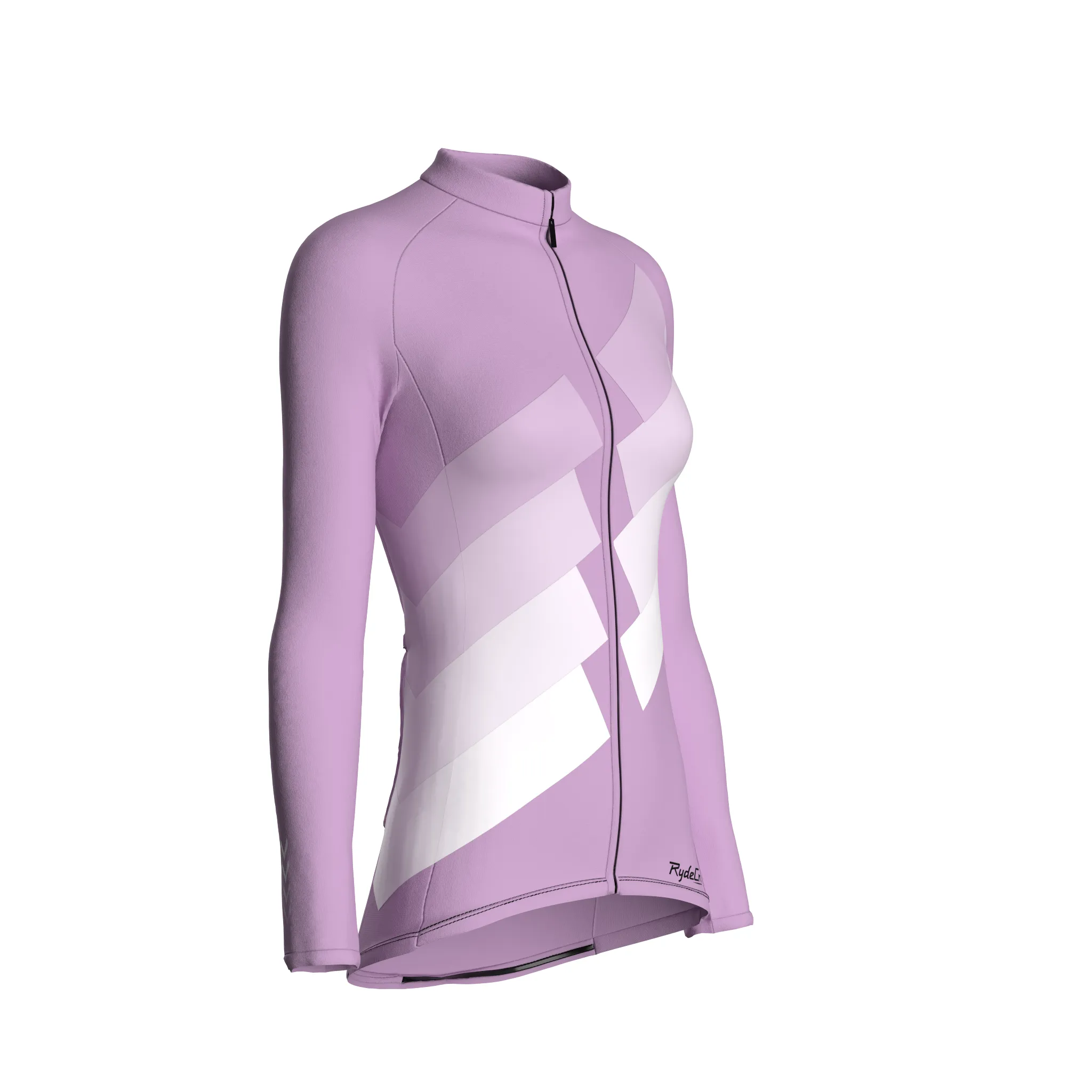 Digital Echo | Lilac Female Long Sleeves Jersey
