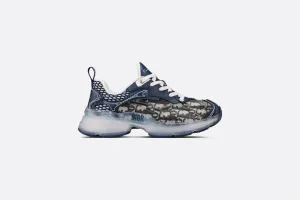 Dior Vibe Sneaker • Deep Blue Dior Oblique Technical Fabric and Transparent Rubber