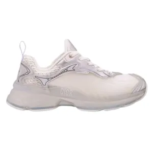 Dior Vibe Sneaker "White Mesh and Silver-Tone"