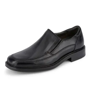 Dockers Proposal - Genuine Full-Grain Leather Slip-On Loafer Dress Shoes for Men Featuring All Motion Comfort Technology, EVA Sock Lining, and Durable Rubber Outsole, Black - 11.5 M US