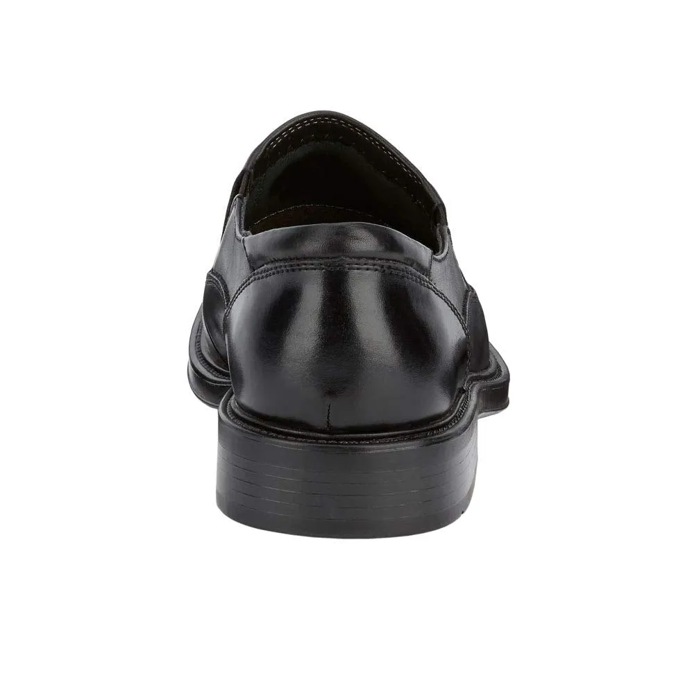 Dockers Proposal - Genuine Full-Grain Leather Slip-On Loafer Dress Shoes for Men Featuring All Motion Comfort Technology, EVA Sock Lining, and Durable Rubber Outsole, Black - 11.5 M US