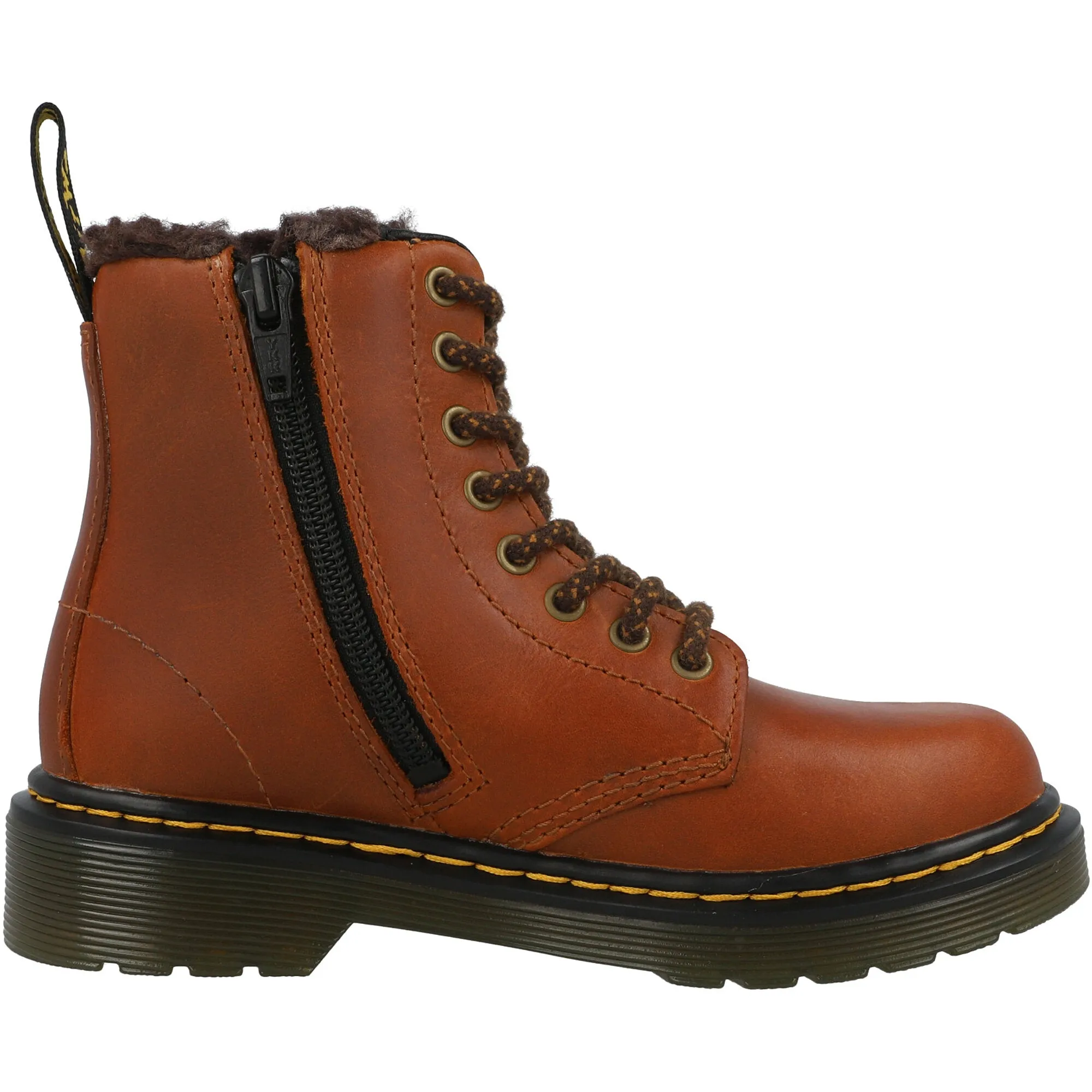 Dr Martens 1460 Serena J Brown Leather Boots