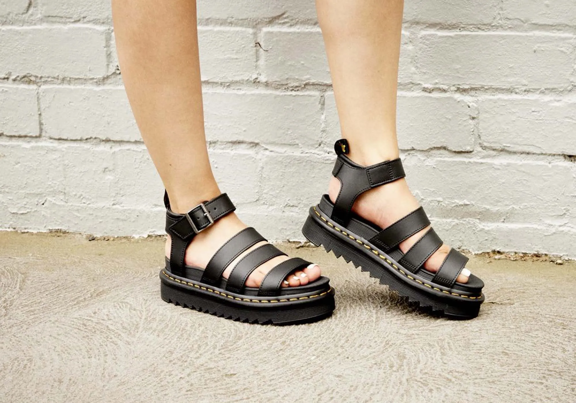 Dr Martens Blaire Athena Womens Leather Fashion Sandals