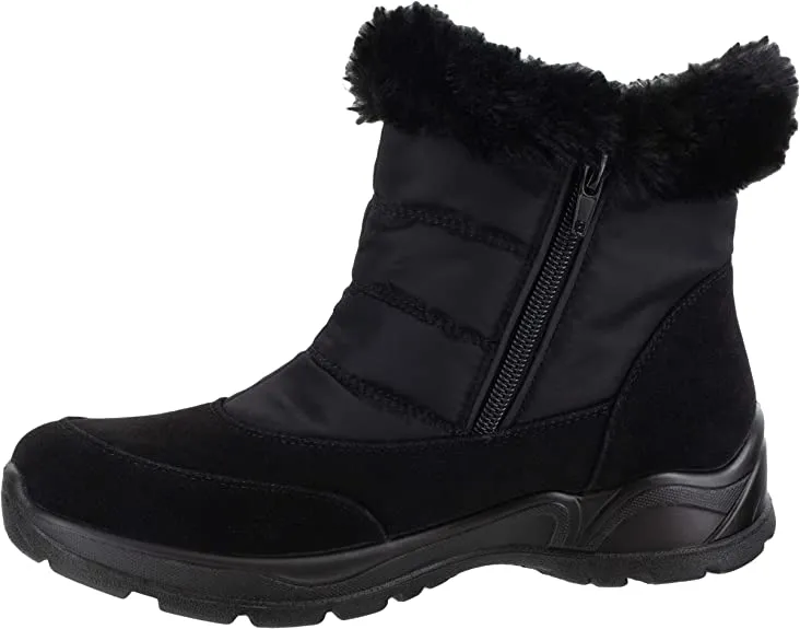 Easy Street Womens Frosty Waterproof & Weather Resistant Black 5.5 Medium (B,M)