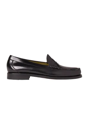 Easy Weejuns Larson Penny Loafers Black Leather