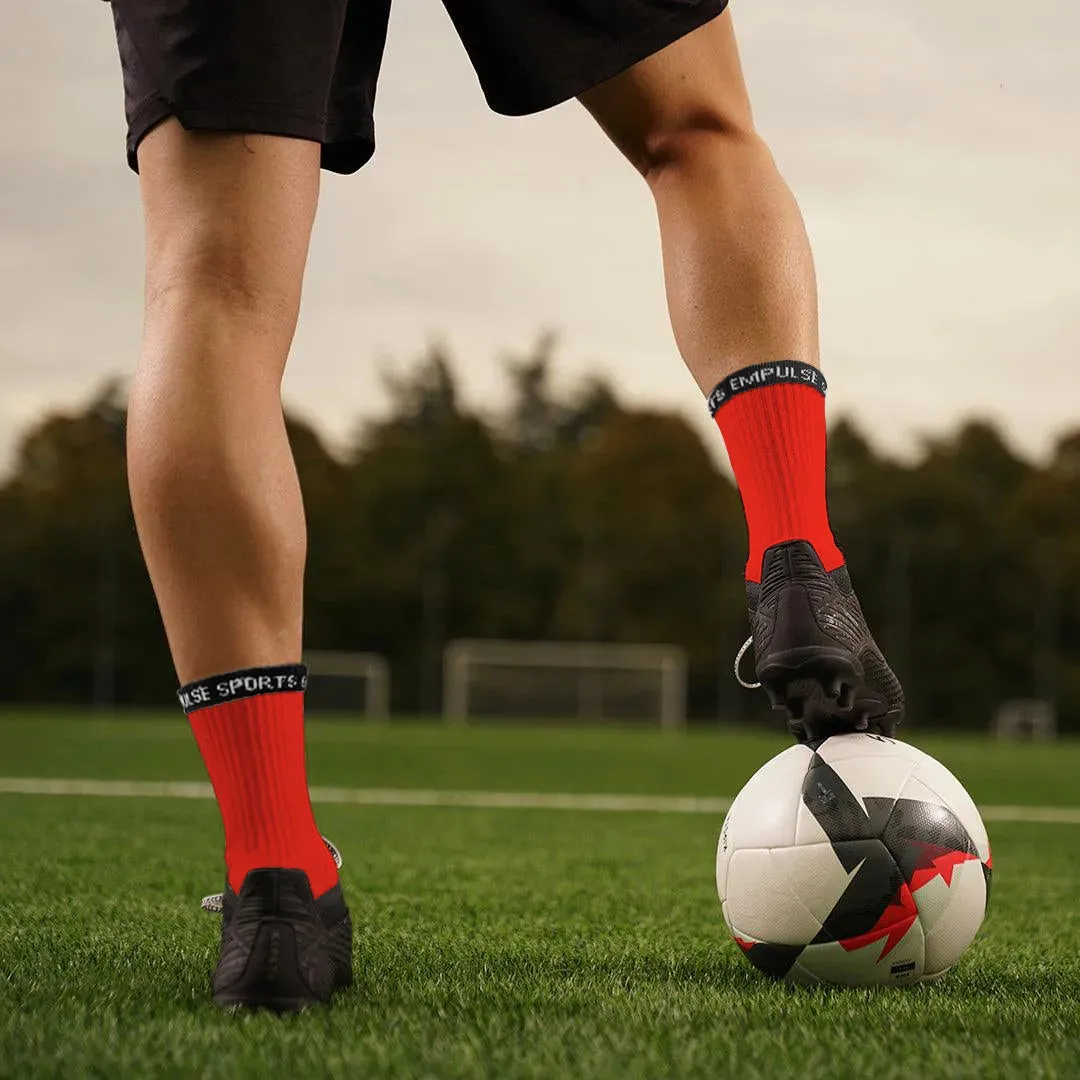 Empulse Grip Socks Pro – Blazing Red