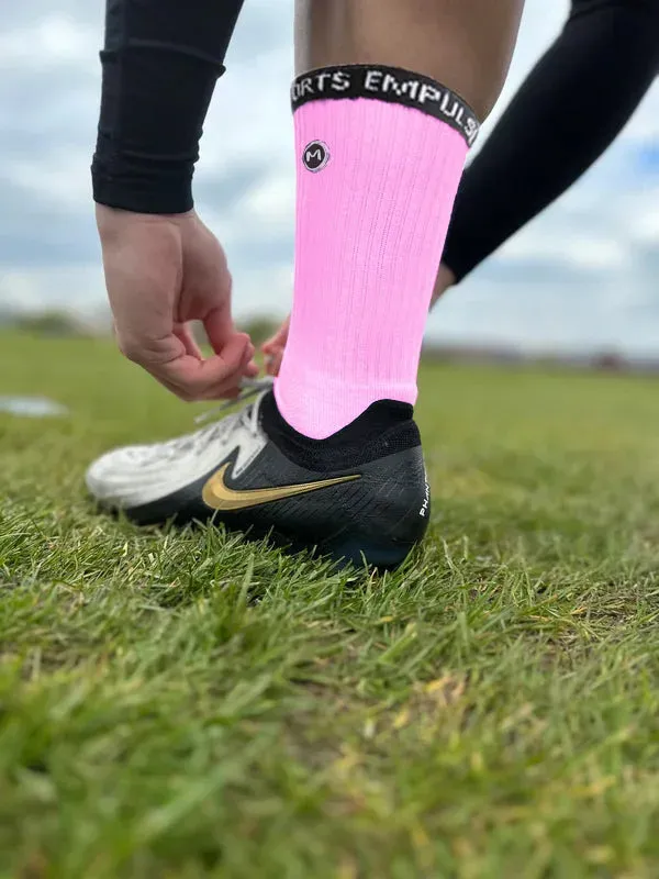 Empulse Grip Socks Pro – Pink Blaze