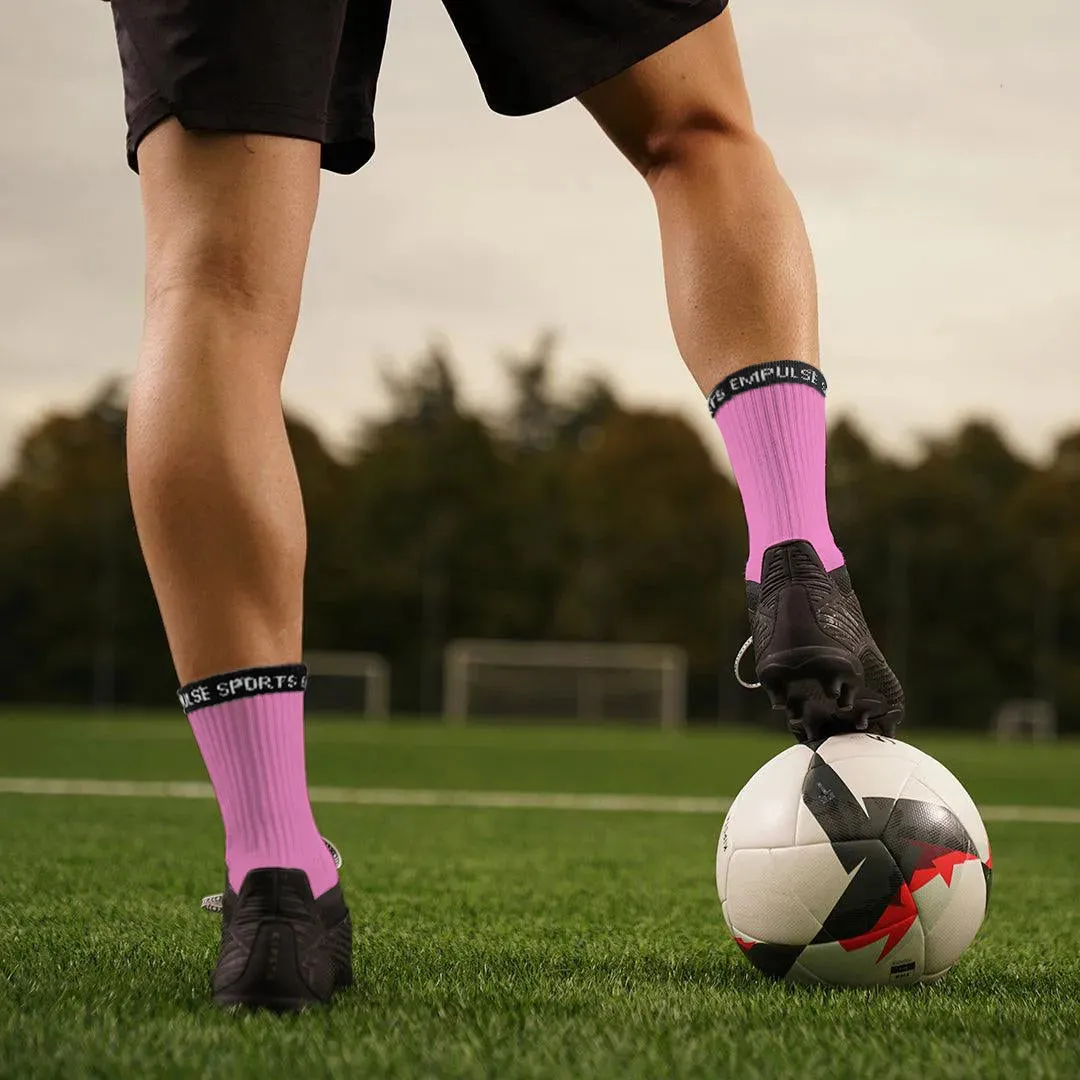 Empulse Grip Socks Pro – Pink Blaze