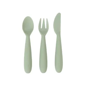 EzPz - Happy Utensils - Sage