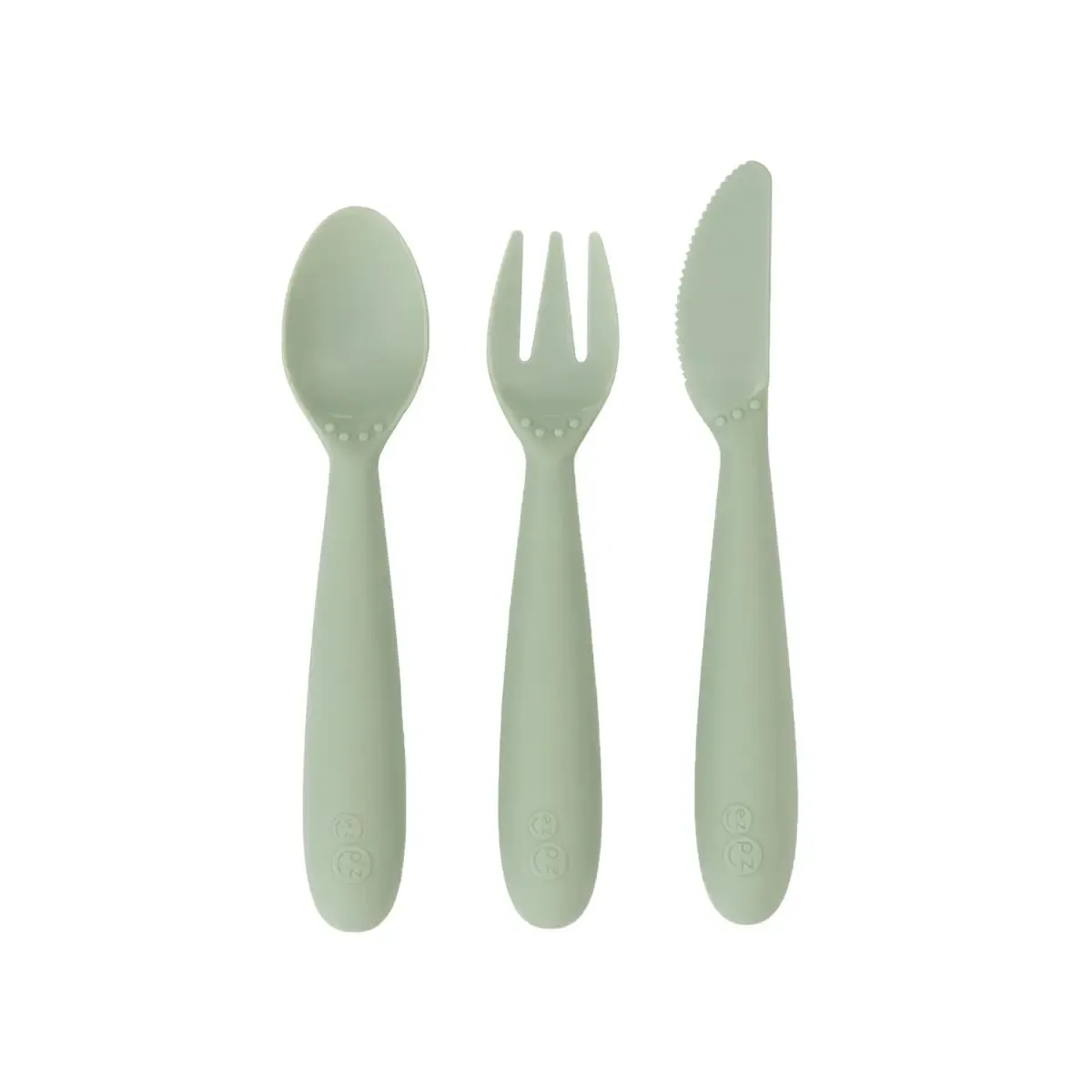 EzPz - Happy Utensils - Sage