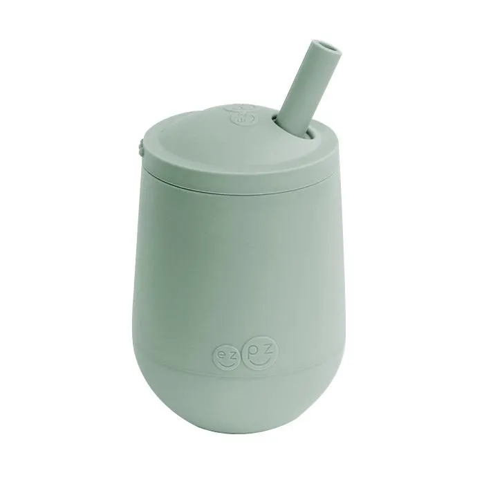 EzPz Mini Cup   Straw Training System (Sage)