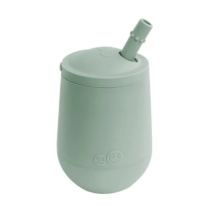 EzPz Mini Cup   Straw Training System (Sage)