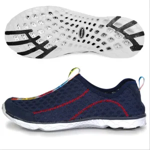 Fashion Mens Shoes Breathable Mesh Women Shoes Walking Super Light Casual Women Slip On Shoes Men Water Beach Shoes