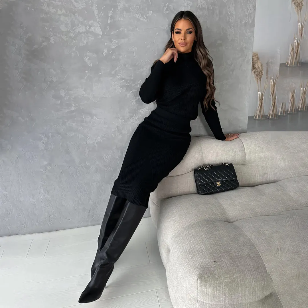 Femke - Elegant Set met Trui en Rok