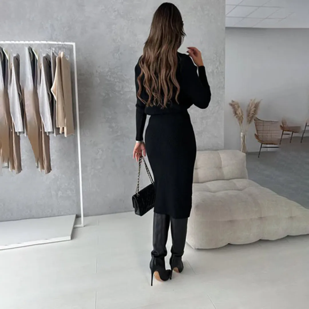 Femke - Elegant Set met Trui en Rok