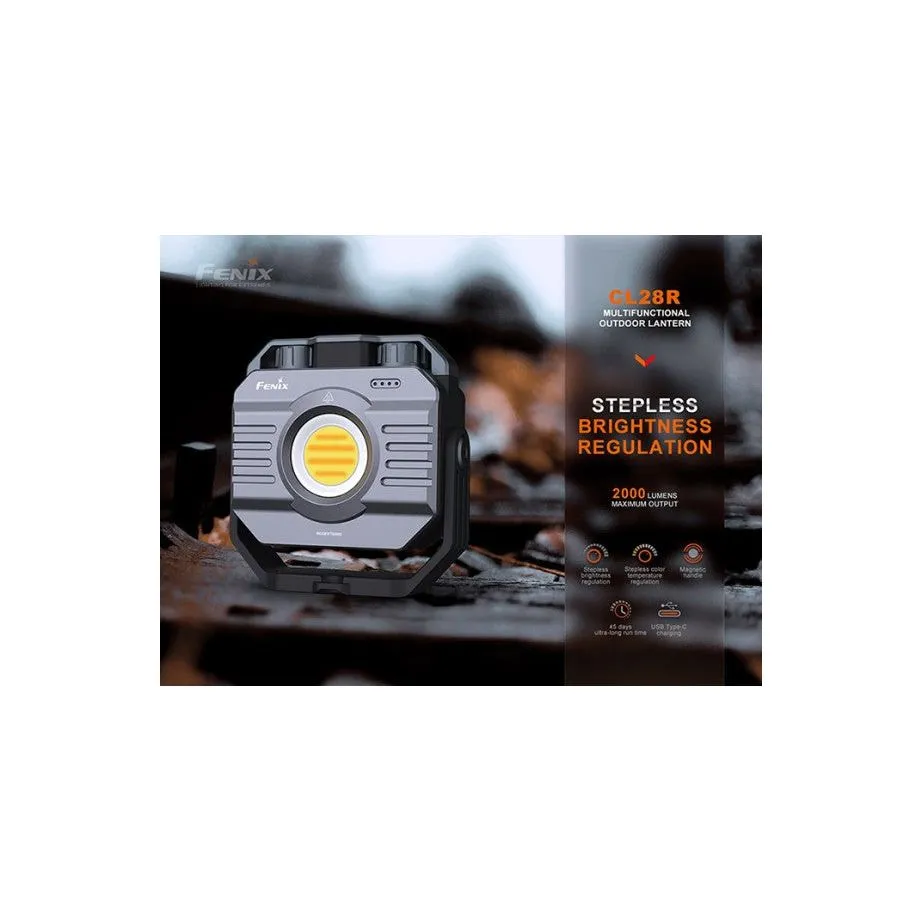 Fenix Lantern CL28R 2000 Lumen Rechargeable Lantern