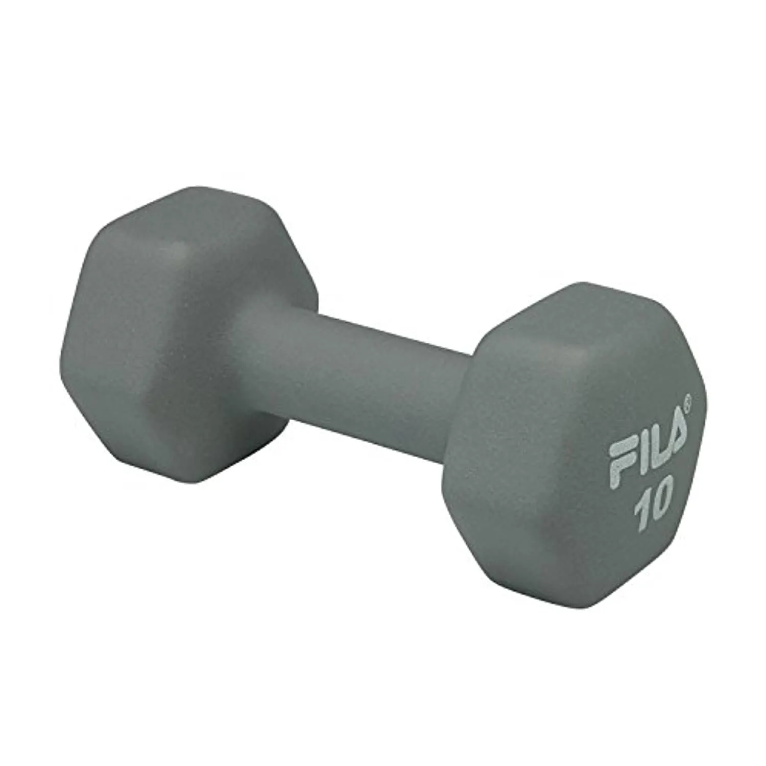 FILA Accessories Hand Weights for Women & Men - Neoprene Covered Dumbbell for Workout, Exercise & Fitness (Sold as Singles in 2 lb, 3, 5, 8, 10, 12, 15 Pounds)