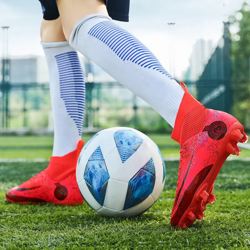 Football Boots Children Outdoor Cleats Soccer Shoes