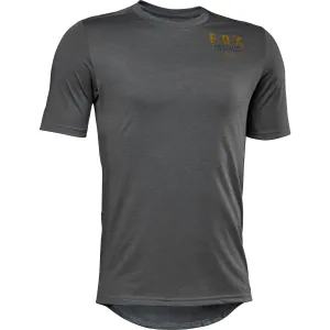 Fox Ranger Crys DriRelease Short Sleeve Mens Cycling Jersey - Grey