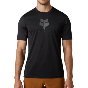Fox Ranger Tru Dri Short Sleeve Mens Cycling Jersey - Black