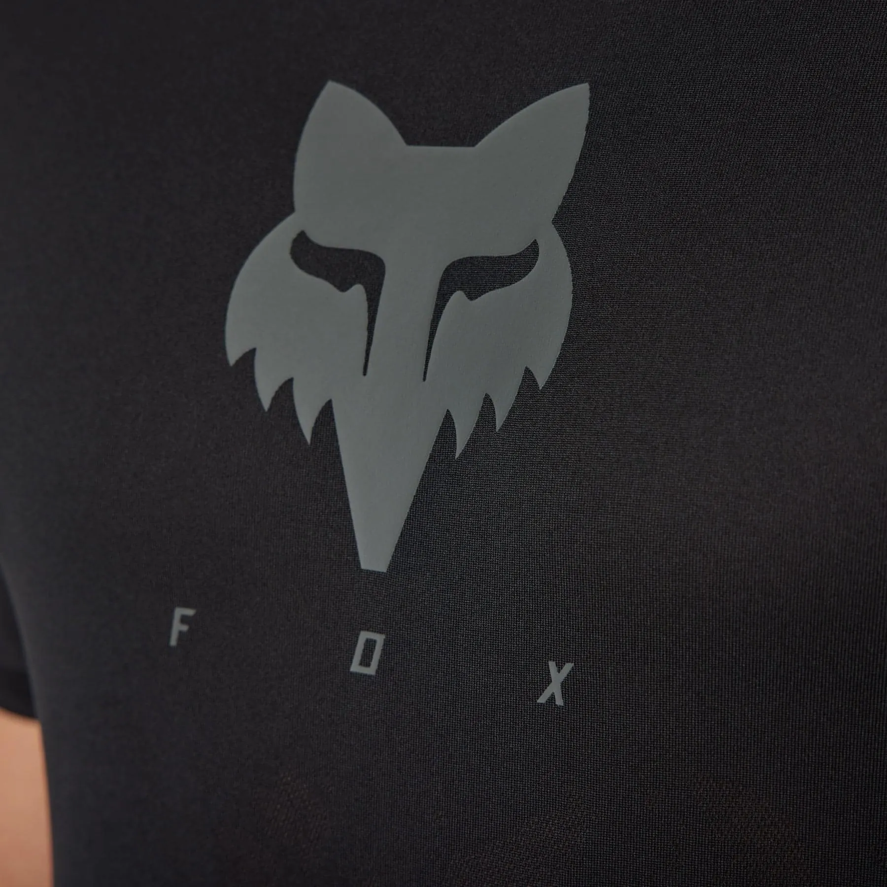 Fox Ranger Tru Dri Short Sleeve Mens Cycling Jersey - Black
