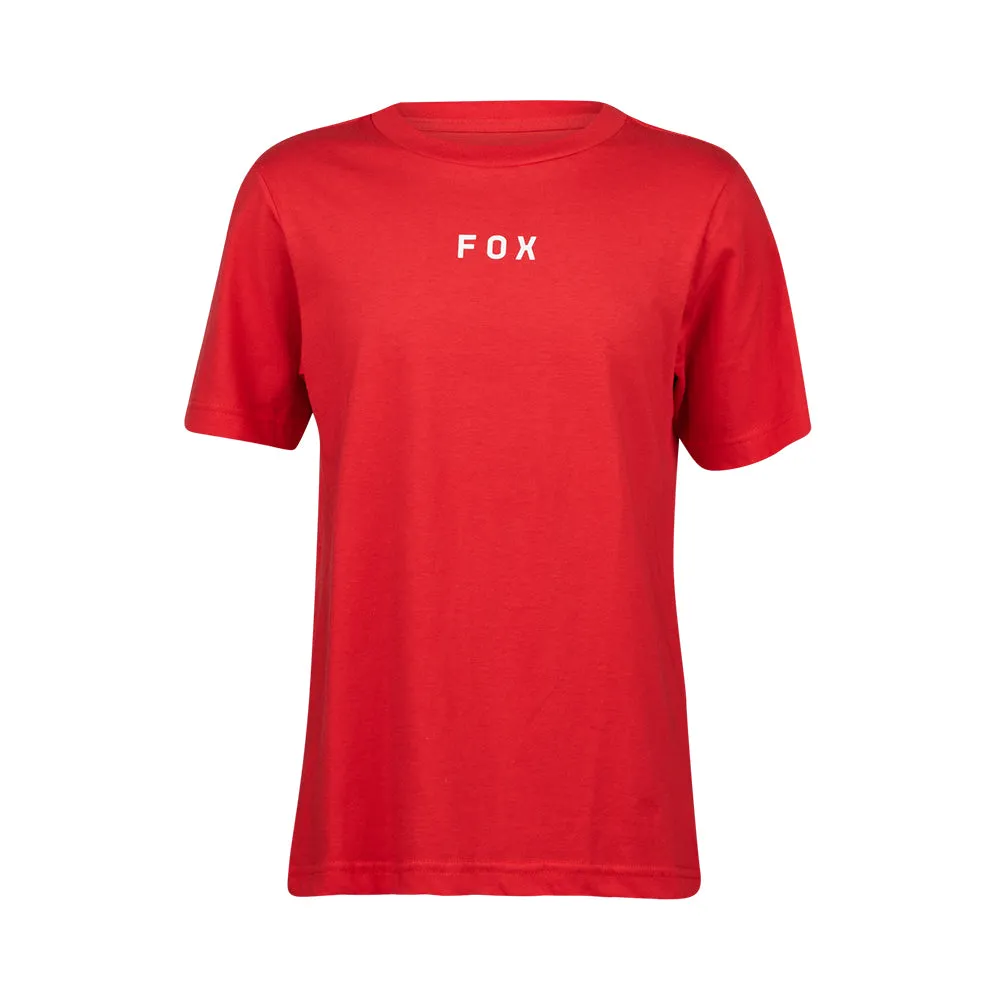 Fox Youth Magnetic Ss Tee - Flame Red