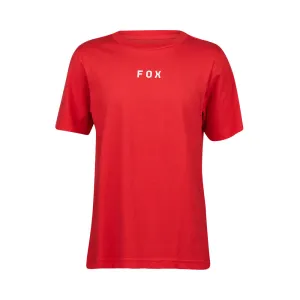 Fox Youth Magnetic Ss Tee - Flame Red