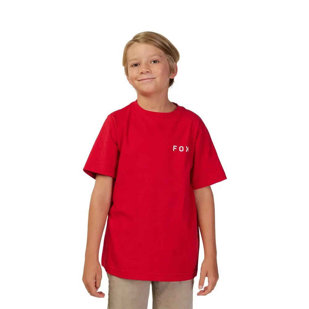 Fox Youth Magnetic Ss Tee - Flame Red
