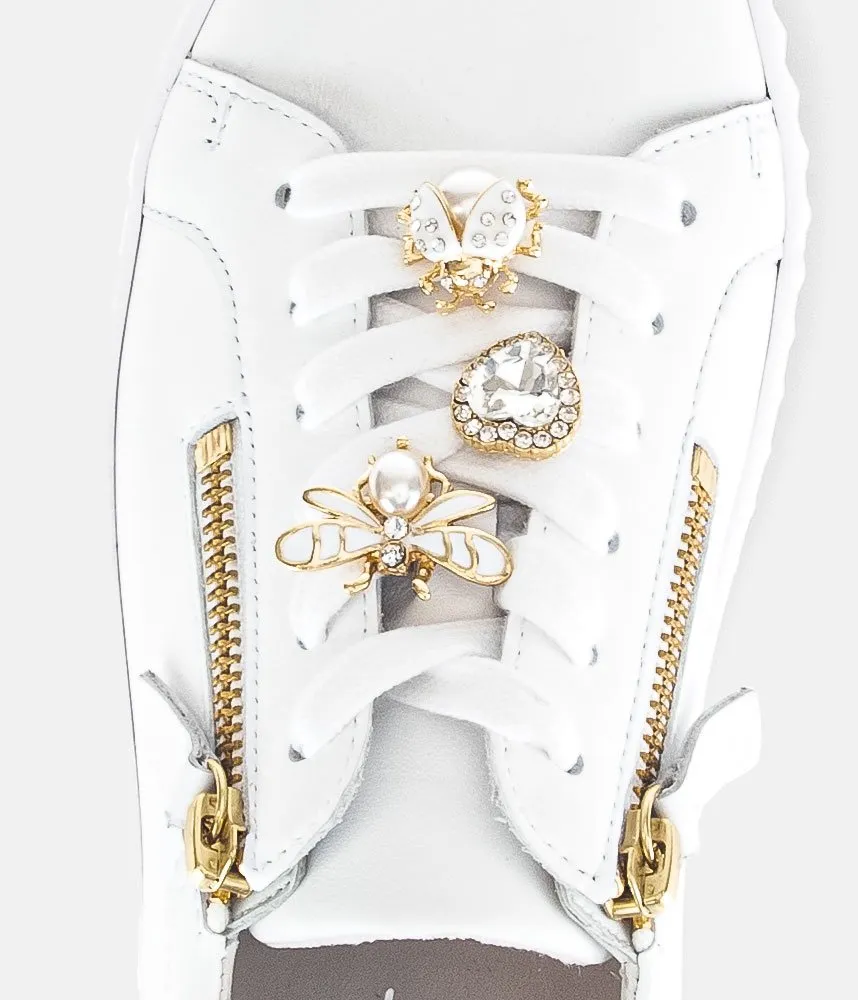 Gabor Sporty Luxe White Sneaker