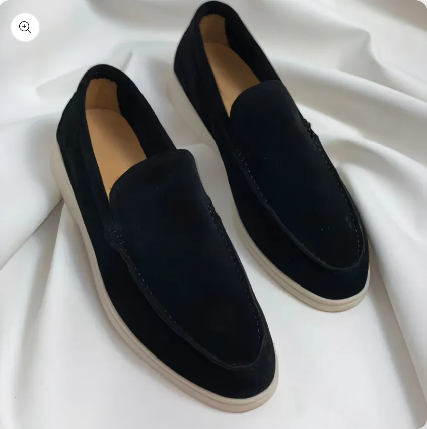 Gio - vintage leather men's loafers