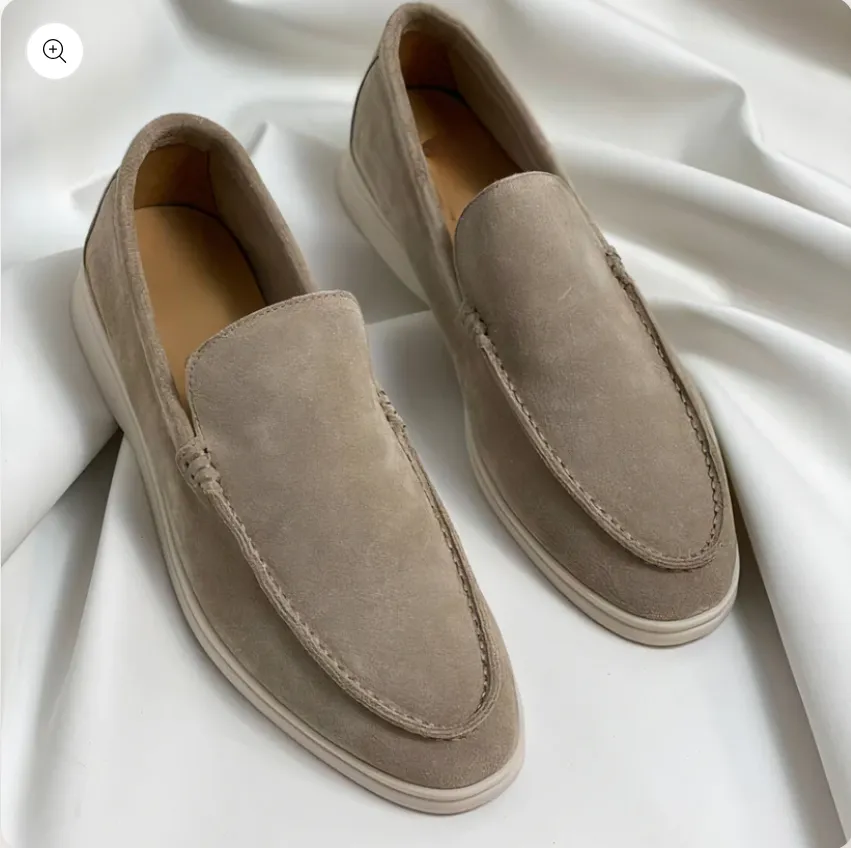 Gio - vintage leather men's loafers