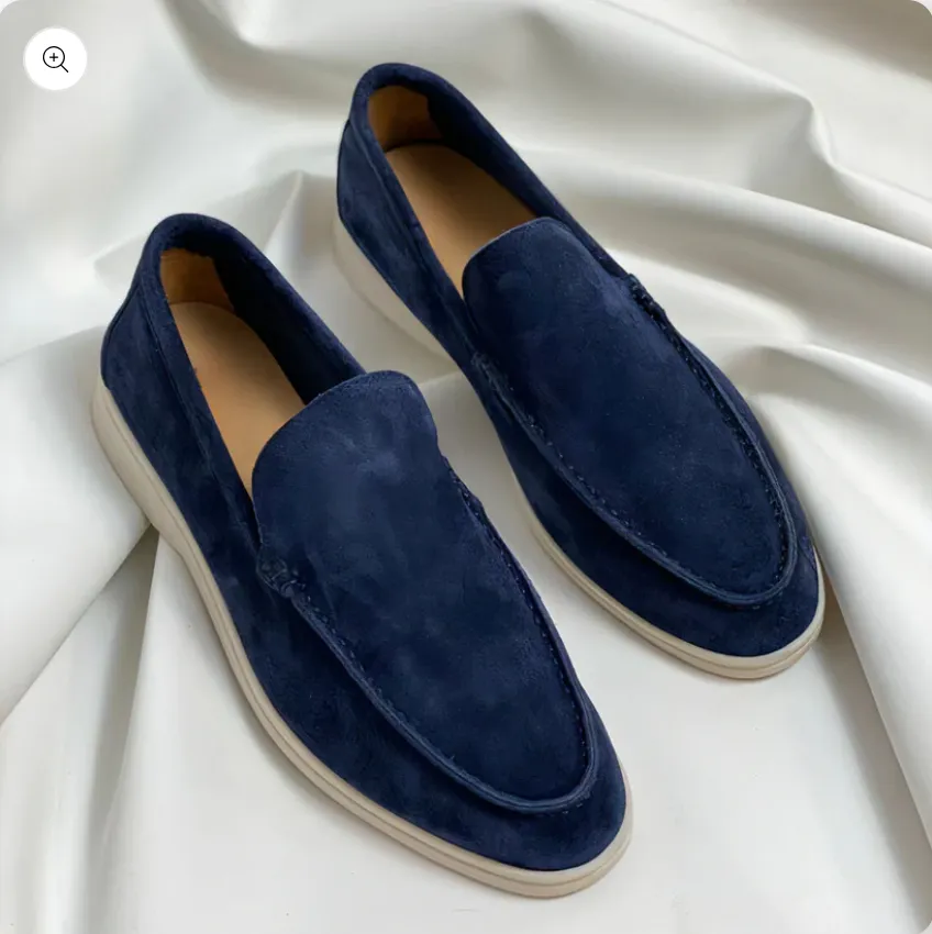 Gio - vintage leather men's loafers