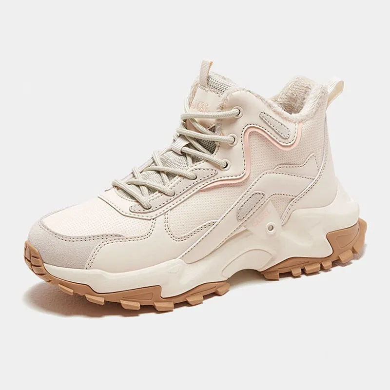 Golden autumn women's shoes outdoor winter sports shoes women's anti-skid wear-resistant walking shoes