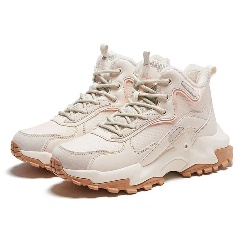 Golden autumn women's shoes outdoor winter sports shoes women's anti-skid wear-resistant walking shoes