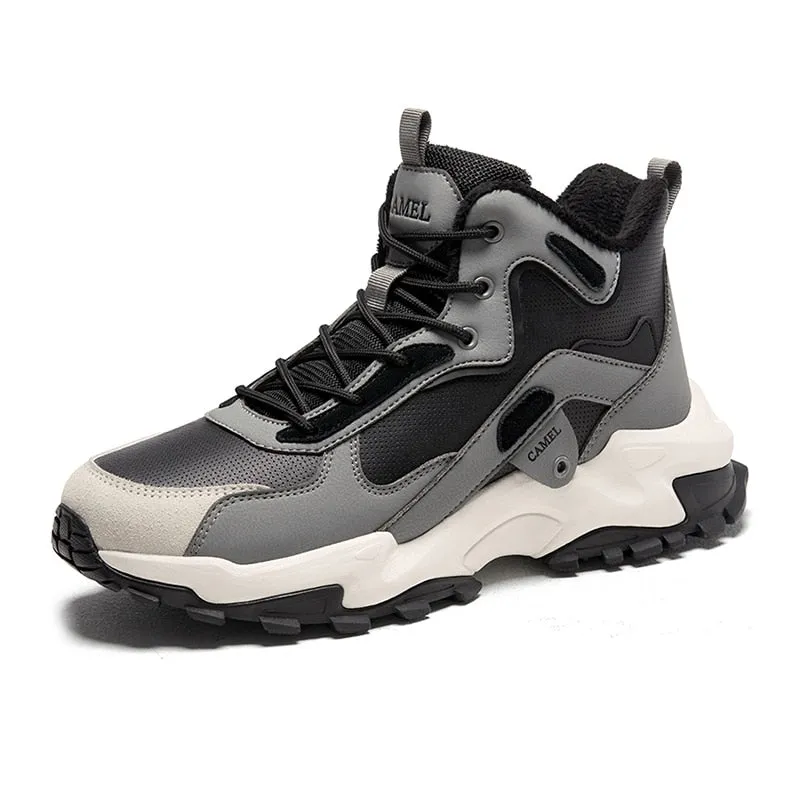 Golden autumn women's shoes outdoor winter sports shoes women's anti-skid wear-resistant walking shoes