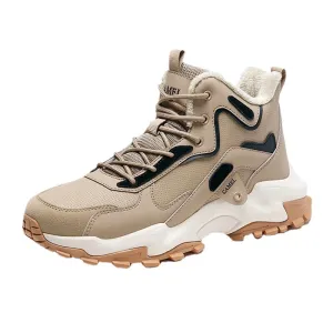 Golden autumn women's shoes outdoor winter sports shoes women's anti-skid wear-resistant walking shoes
