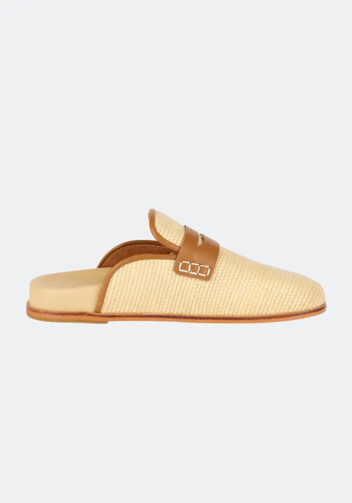 Greenwich Loafer Natural Canvas