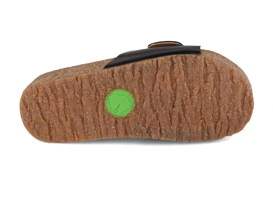 HAFLINGER Slide Sandals Round Buckle Gina